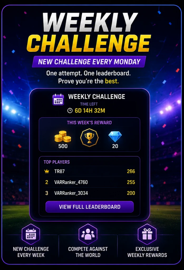 VAR Challenge screenshot
